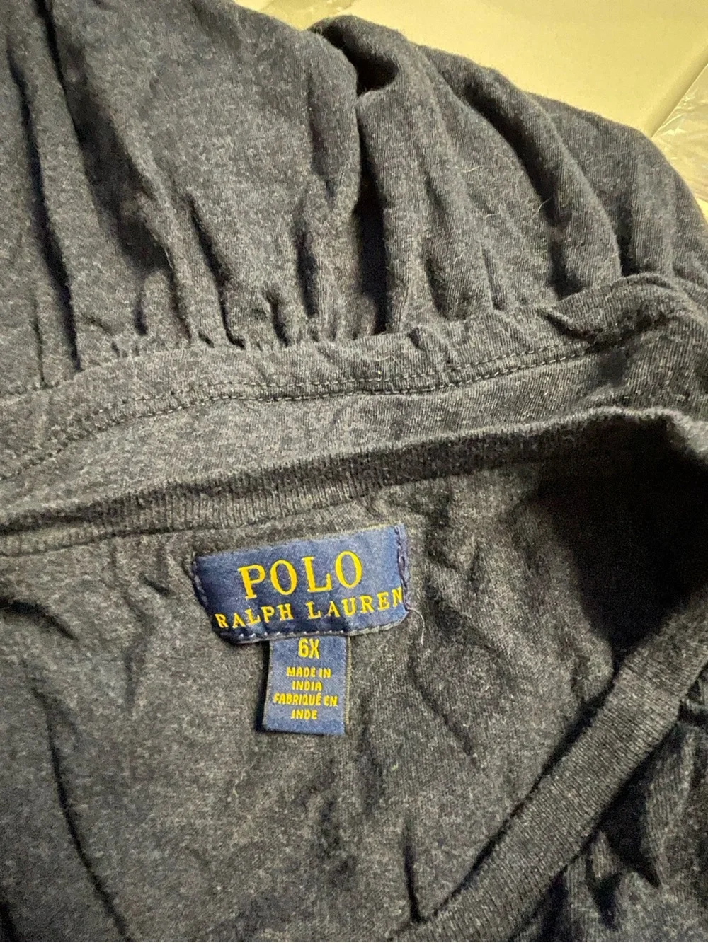 Girls Polo Ralph Lauren Navy Jumpsuit. Size 6X